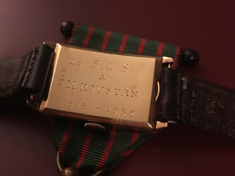Montre de M. Roustan