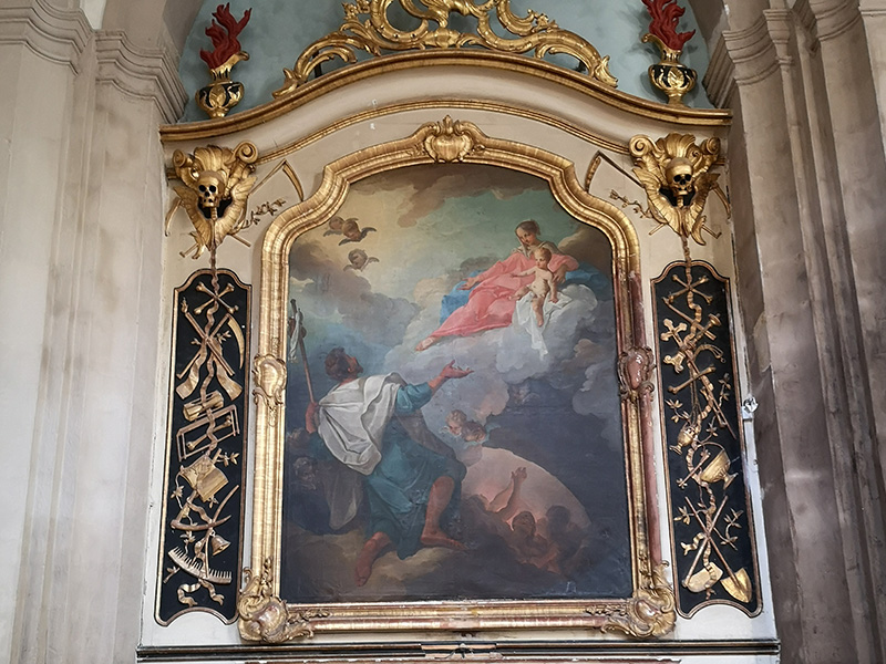MF. Dandré-Bardon, Vision de saint Jacques - © Mairie de Lambesc