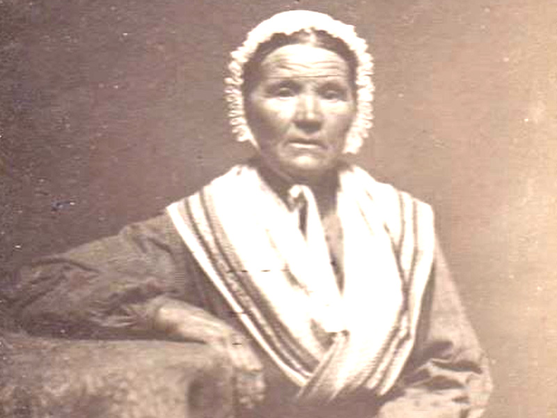 Sa mère en 1890